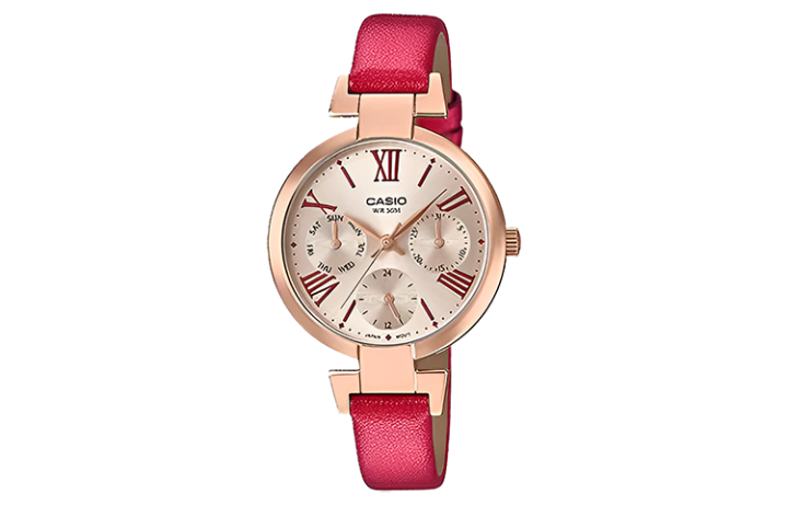 CASIO CASIO Women's Standard Series 38mm Gold Watch LTP-E404PL-9A2