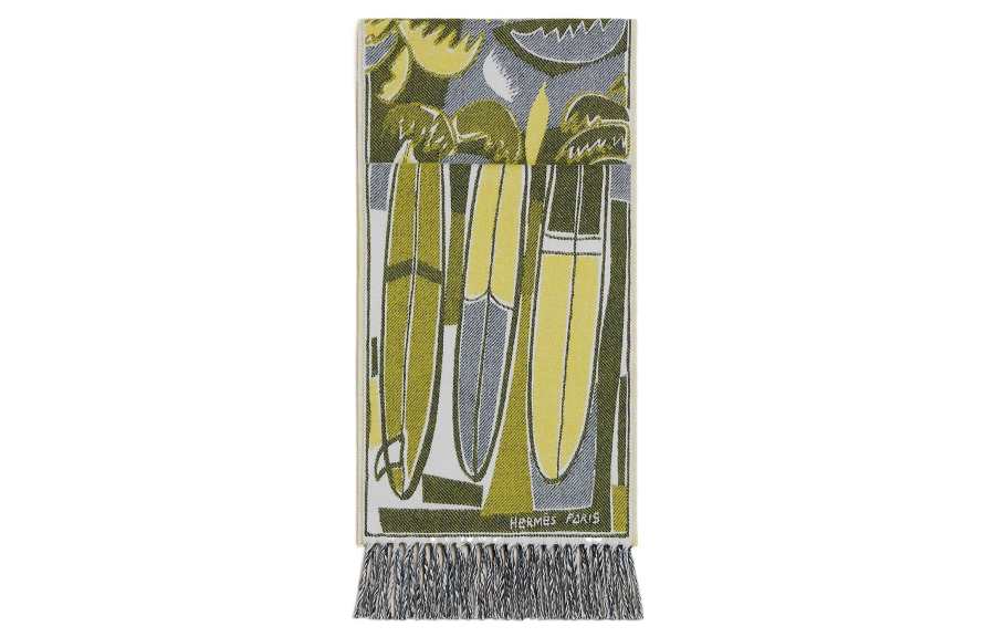 HERMES HERMES Knit Scarves Men's