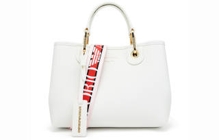 EMPORIO ARMANI Pu Handbag, Shoulder Bag Women's White