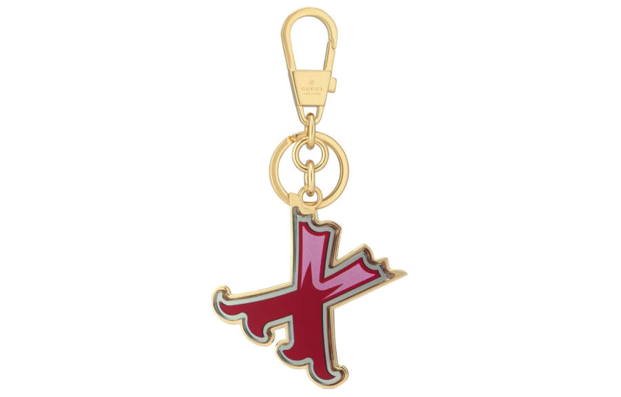 GUCCI Plexiglas Charms Women's Red