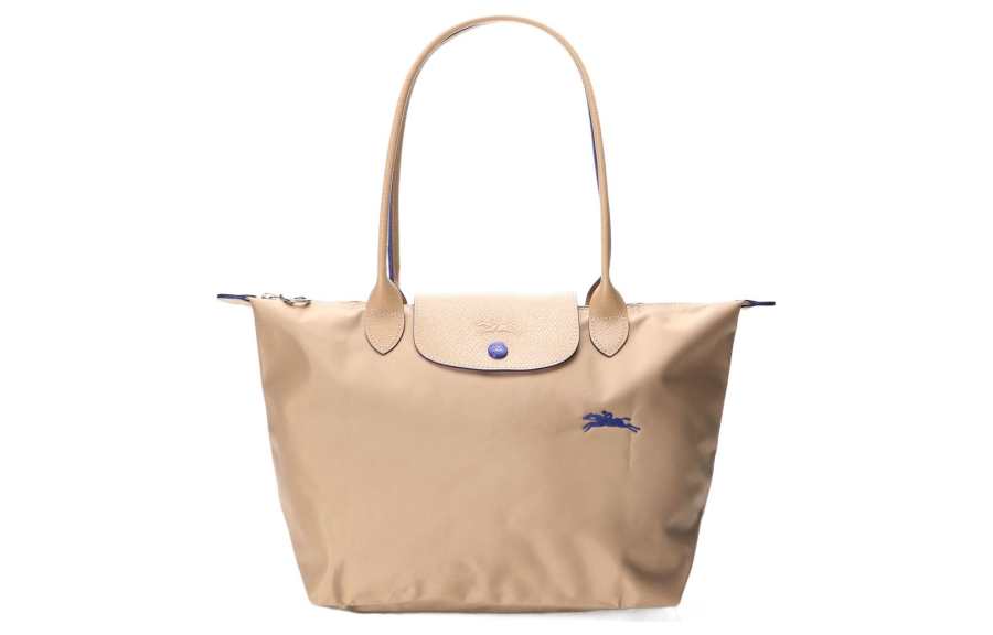 LONGCHAMP Le Pliage Canvas Tote Bag, Shopping Bag, Dumpling Bag, Handbag, Shoulder Bag Medium Unisex Khaki