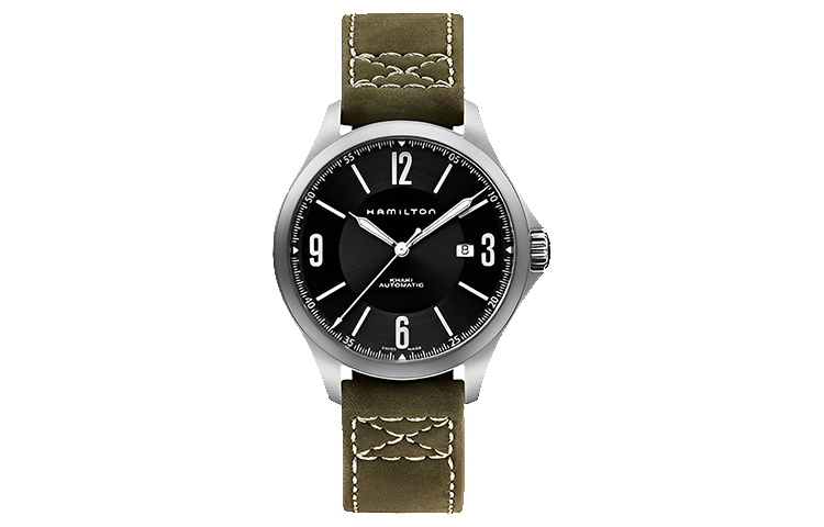 HAMILTON Khaki Aviation Collection Automatic Mechanical Movement 50m Waterproof Men's Watches Watch 42mm