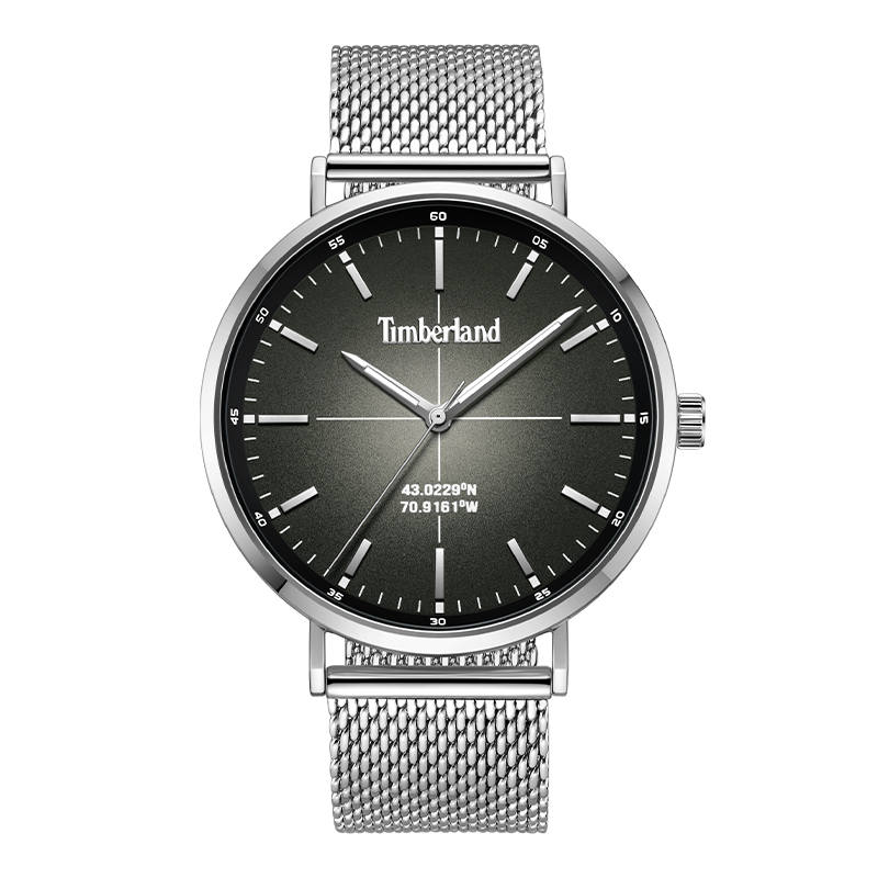 Timberland Rangeley Wrist Watches Quartz Movement Leather Strap Gray Dial Men's Watches