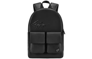EPIPHQNY Pu Backpack Large Unisex Black