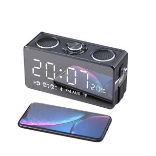SOAIY Speakers S18 Bluetooth Connection Computers Speaker Home Use Handheld Alarm Clock Outdoor Subwoofer Radio