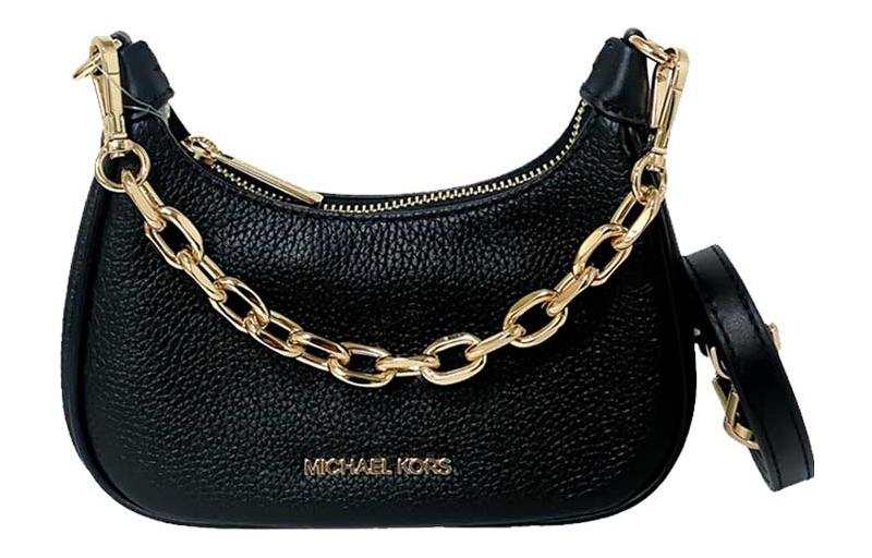 MICHAEL KORS Leather Shoulder Bag, Crossbody Bag, Handbag Mini Women's Black