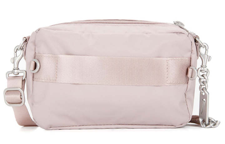 Nike Nike Fabric Sports Bag, Crossbody Bag Regular Unisex Gray Pink