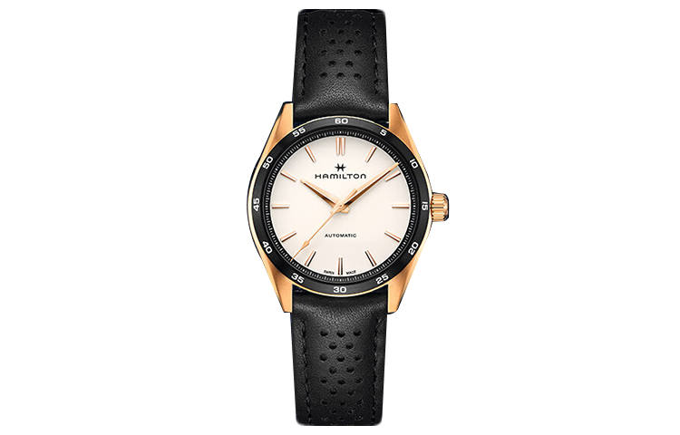 HAMILTON Jazz Windbreaker Collection Automatic Mechanical Movement Men's Watches Watch 40mm White Dial