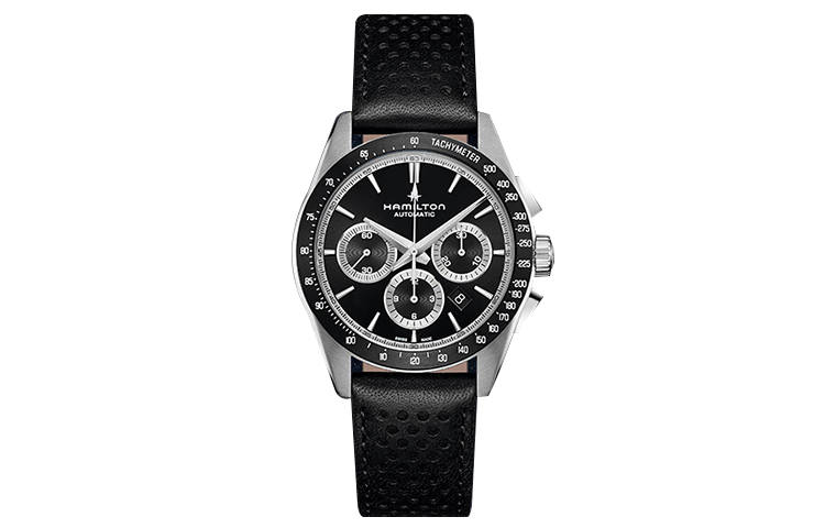 HAMILTON Jazz Windbreaker Collection Automatic Mechanical Movement Men's Watches Watch 42mm Black Dial