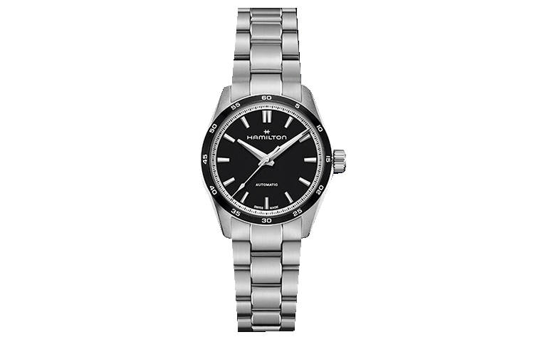 HAMILTON Jazz Windbreaker Collection Automatic Mechanical Movement Men's Watches Watch 34mm Black Dial