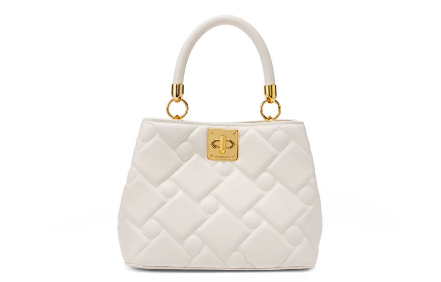 CHARLES&KEITH Fabric Charles & Keith Bag Kelly Bag Crossbody Handbag Small Women's Multicolor