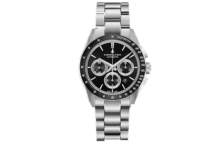HAMILTON Jazz Windbreaker Collection Mechanical Movement Men's Watches Watch 42mm Black Dial