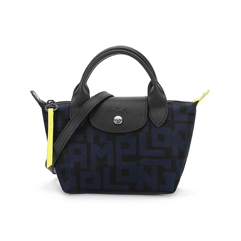 LONGCHAMP Le Pliage LGP Fabric Canvas Bag, Dumpling Bag, Handbag, Crossbody Bag, Shoulder Bag Mini Women's