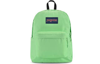 JanSport Polyester Backpack Regular Unisex Mint Green/Avocado Green