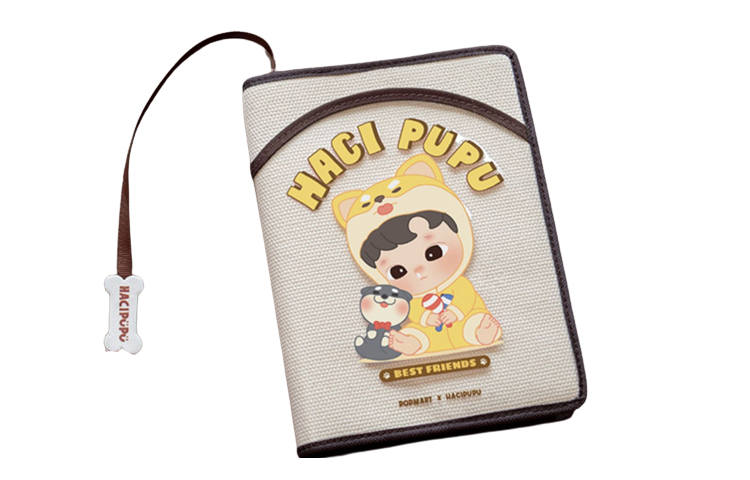 POP MART POP MART HACIPUPU Growth Journal Planner Book Set Trendy IP Merch 19.7cm