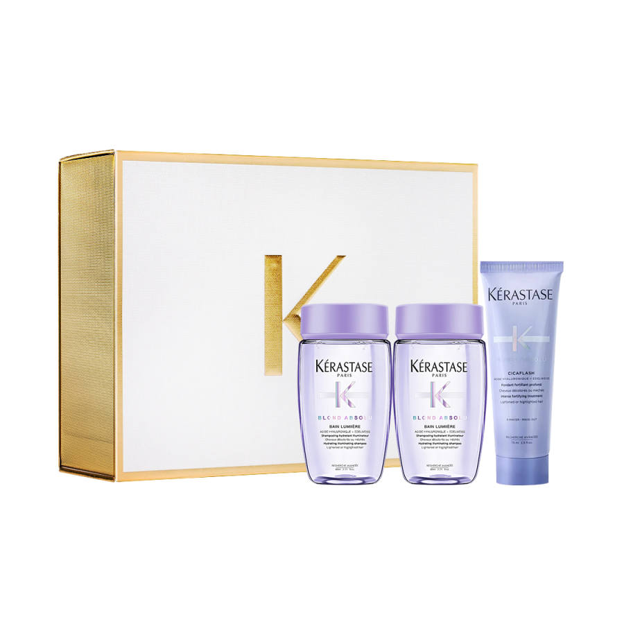 KERASTASE Revitalizing Double Shampoos Box Shampoo & Conditioner Sets Smoothing Volumizing And Fluffing Up