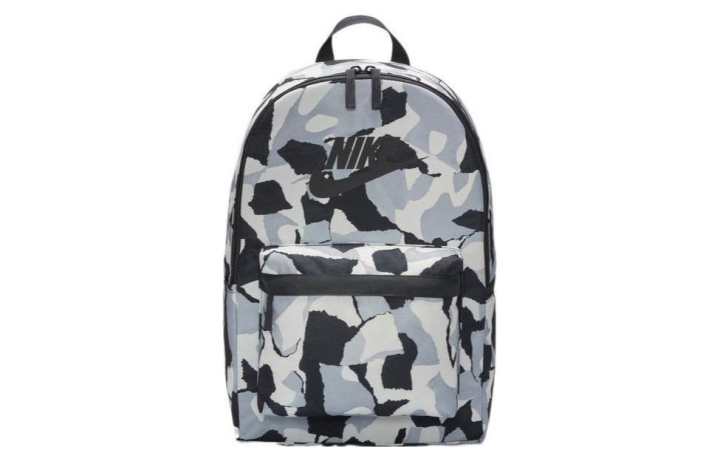 Nike Nike Heritage Fabric Backpack Regular Unisex Coal Black/Phantom Gray White/Black