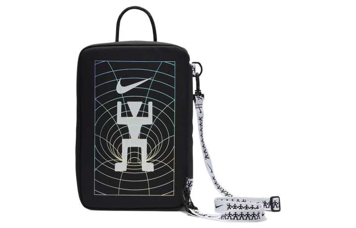 Nike Nike Fabric Shoe Box Storage Bag Unisex Black/White