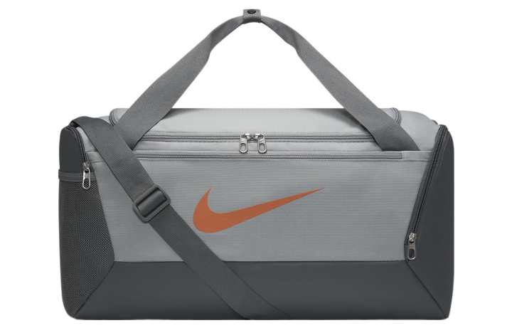 Nike Nike Fabric Training Luggage Bag Gym Bag Unisex Light Smoke Gray/Smoke Gray/Psychedelic Orange