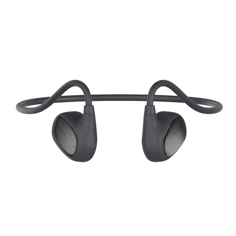 SOAIY GD19 Touch Control, Lightweight, Comfortable, Non in Ear, Neck Halter Bone Conduction Sports Headphones