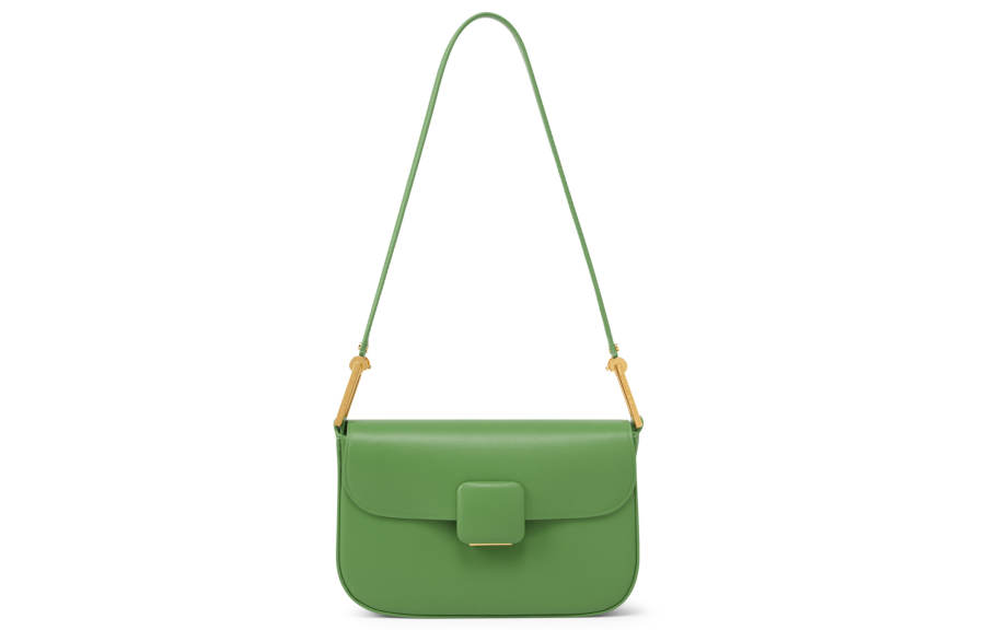 CHARLES&KEITH Pu Versatile Charles & Keith Bag Shoulder Bag Small Women's Beige/Green/Orange/Pink