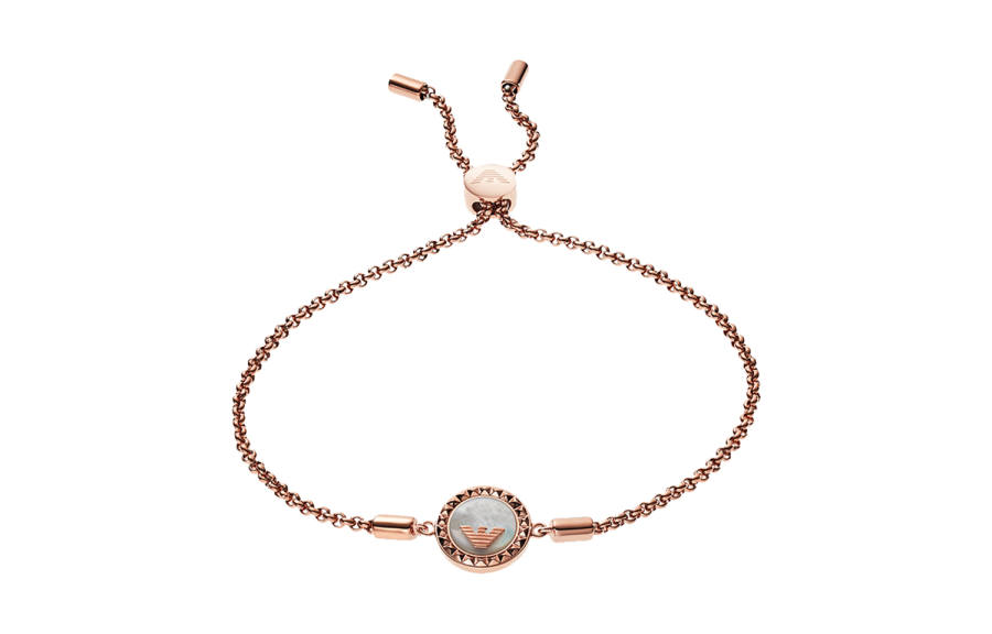 EMPORIO ARMANI Stainless Steel Bracelets Women's Rose Gold