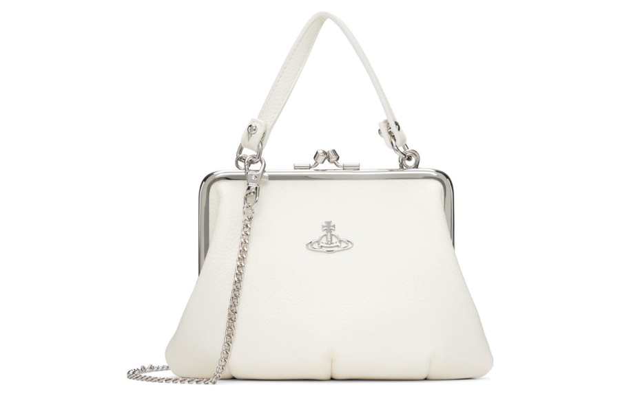 Vivienne Westwood Granny Frame Synthetic Leather Shoulder Bag, Crossbody Bag, Handbag Regular Women's
