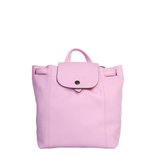 LONGCHAMP Le Pliage Leather Backpack Women's Pink