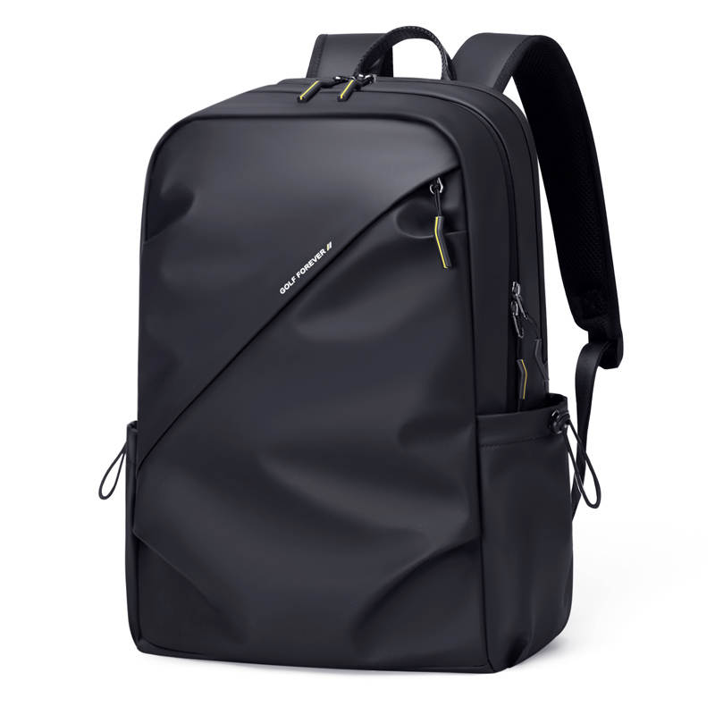GOLF GOLF Fabric Backpack Large Men's Mist Black/Elegant Gray