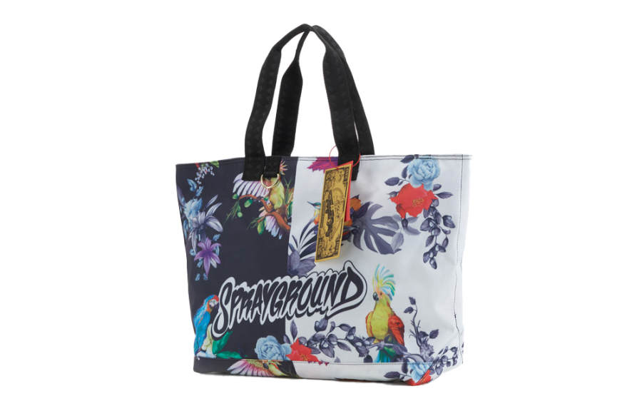 SPRAYGROUND SPRAYGROUND Polyester Basket Bag, Single Shoulder Handbag Large Unisex Multicolor