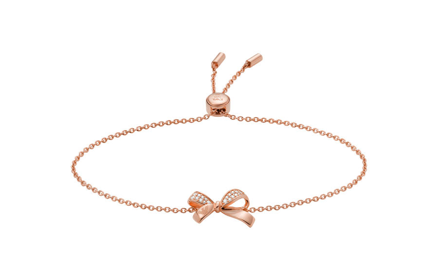 EMPORIO ARMANI 925 Sterling Silver Bracelets Women's Rose Gold