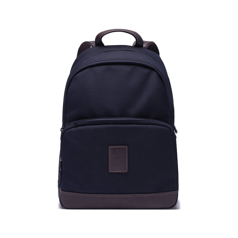 LONGCHAMP LONGCHAMP Boxford Canvas With Leather Trim And Polyester Backpack Regular Men's Blue