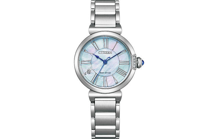 CITIZEN Ecology Drive Collection Little Bellflower Collection Light Powered Quartz Movement Stainless Steel Strap