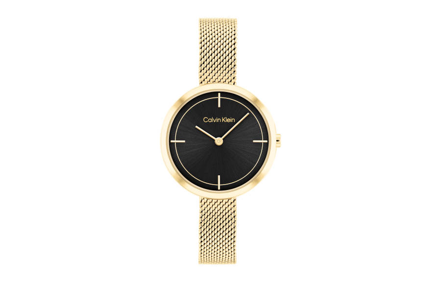Calvin Klein CK/Calvin Klein Wind Style Collection Wrist Watches Quartz Movement Black Dial Women's Watch 25200186