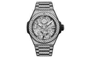 HUBLOT BIG BANG Automatic Mechanical Movement 100m Waterproof Men's Watches Watch 43mm Skeleton Dial