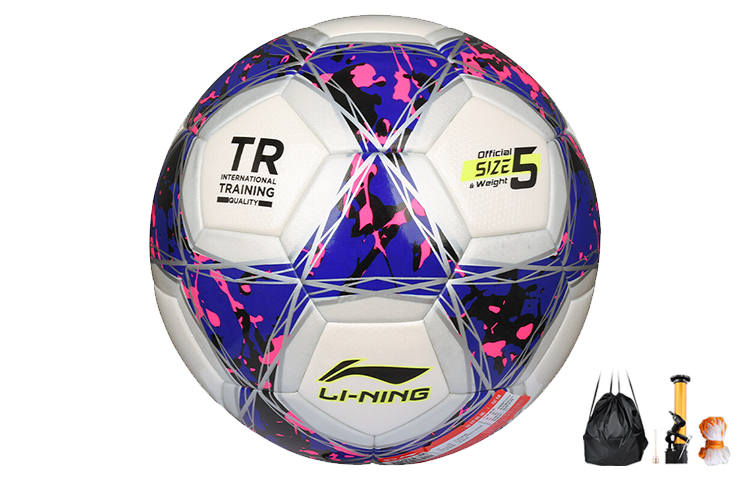 Li-Ning Li Ning Size 5 Ball Soccer Ball Pu Seamless Thermal bonding Unisex Multicolor