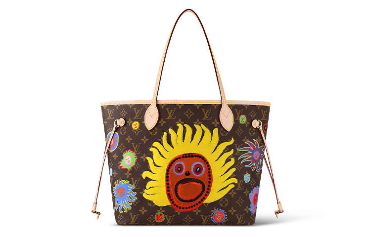LOUIS VUITTON LOUIS VUITTON Lv X Yk Neverfull Mm Quartz