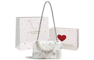 Miss Kung Denim Crossbody Bags Small Women's White