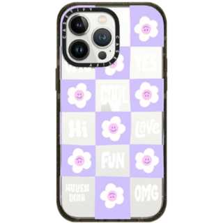 CASETIFY Plaid Small Flower, Impact Resistant Phone Cases Compatibility With IPhone 14/Plus/Pro/Max