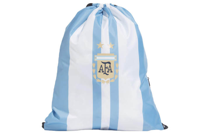 Adidas Adidas Argentina Polyester Gym Bag Medium Unisex Blue White