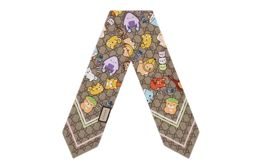 GUCCI GUCCI Silk Ties Women's Multicolor