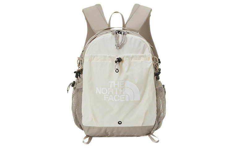 THE NORTH FACE 15L Backpack Outdoor Bag Nylon Apricot Unisex