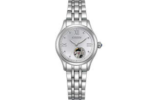 CITIZEN Mechanical Movement Stainless Steel Strap Watch Women's Watch White Dial