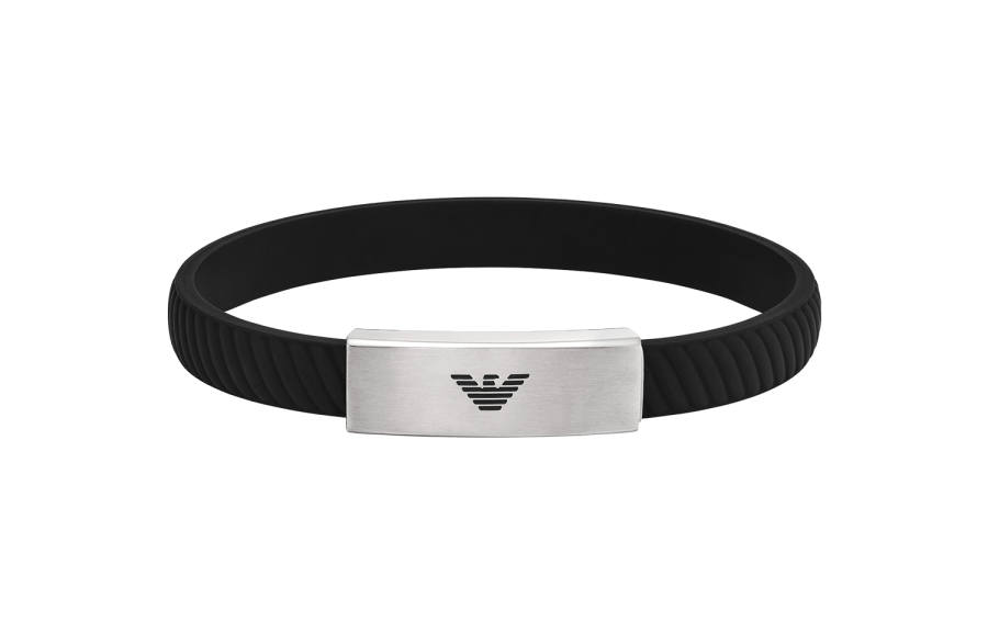 EMPORIO ARMANI Stainless Steel Id Bracelet
