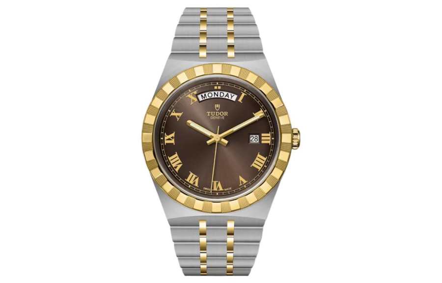 TUDOR Royal Collection Automatic Mechanical Movement 100m Waterproof Men's Watches Watch 41mm Coffee Watch Dial