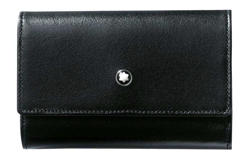 MONTBLANC Meisterstuck Cow Leather Key Pouch Men's Black