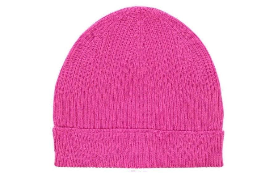 RICK OWENS RICK OWENS/RO Polyester Beanie Men's Pink