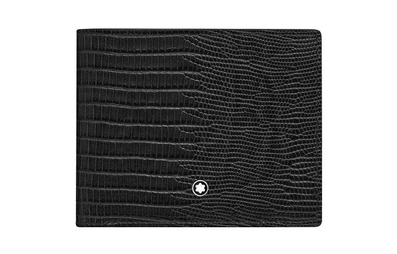 MONTBLANC MONTBLANC Cow Leather Wallet Men's Black
