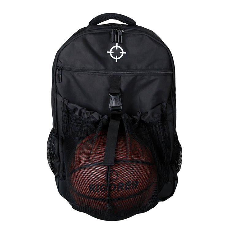 RIGORER Polyester Backpack Large Unisex Black