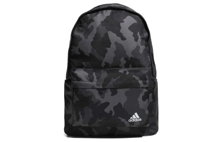 Adidas Adidas Polyester Backpack Regular Unisex Light Gray/Dark Gray/Black